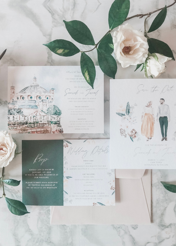  Wedding Stationery design 2018-2020 