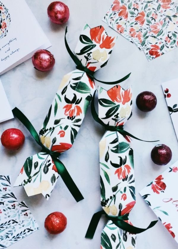  My very first printable cracker and card sets in 2018 