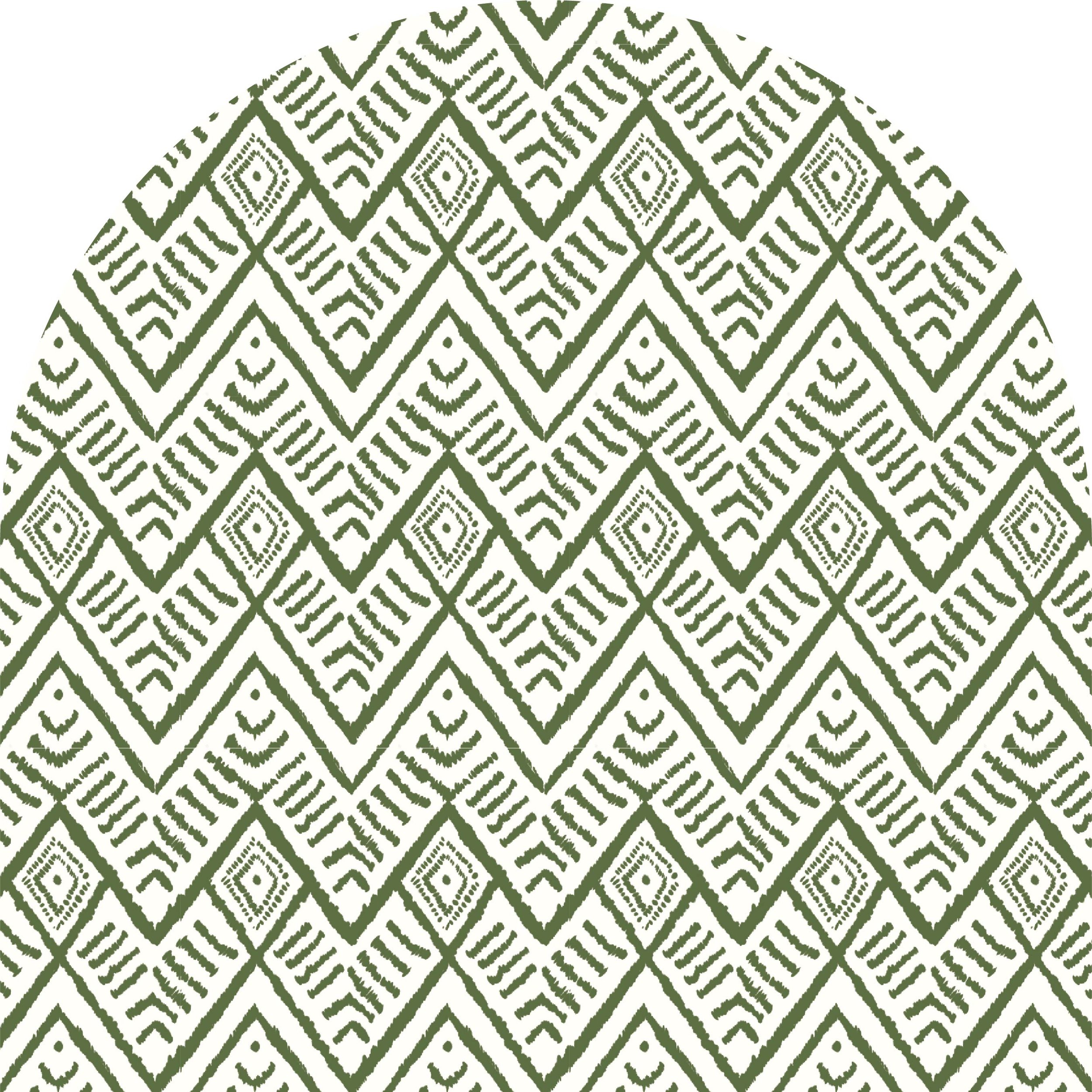  ZURI ZIG-ZAG | THICKET GREEN 